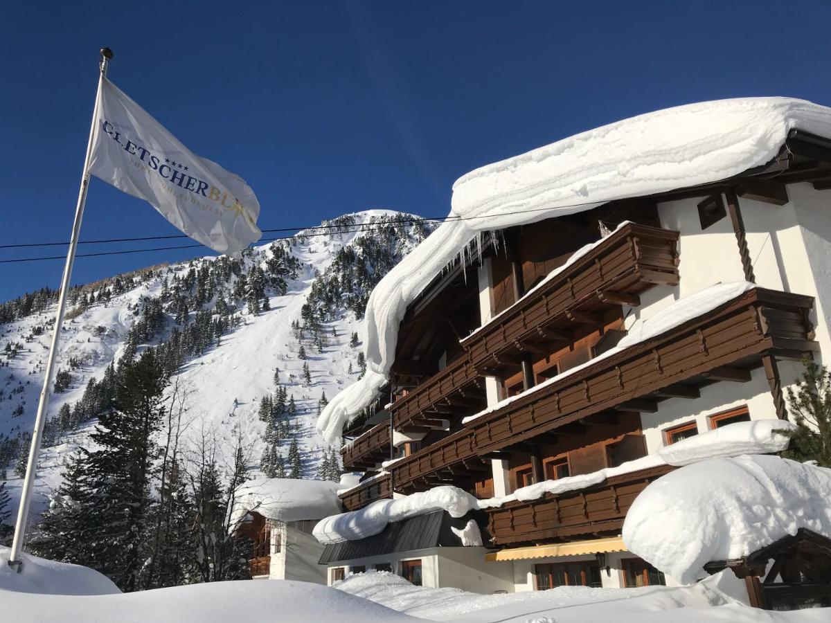 Hotel Gletscherblick Sankt Leonhard im Pitztal Esterno foto