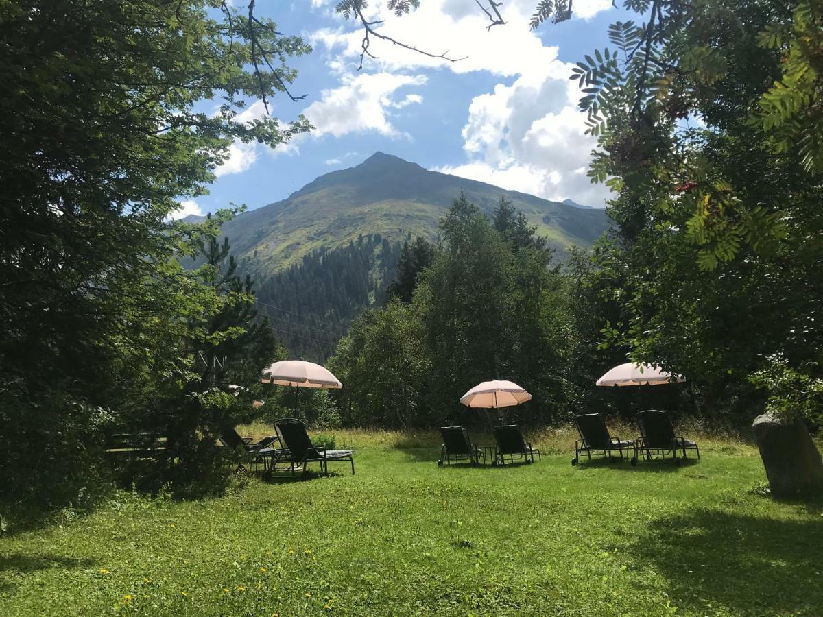 Hotel Gletscherblick Sankt Leonhard im Pitztal Esterno foto
